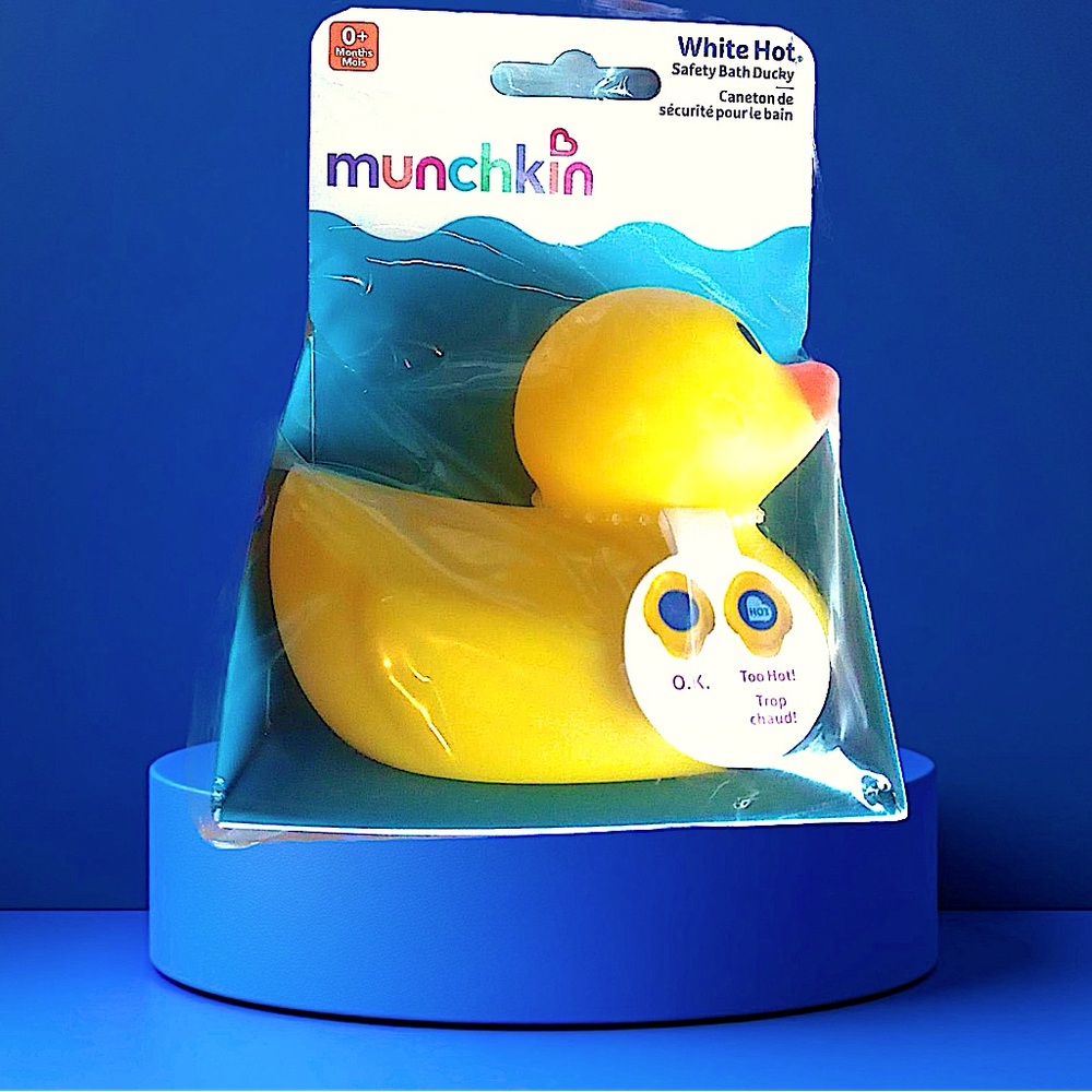 Rubber Duck by Munchkin - White Hot Safety Duck - Yellow